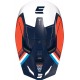 Capacete RACE TRACER Laranja Neon Brilho SHOT