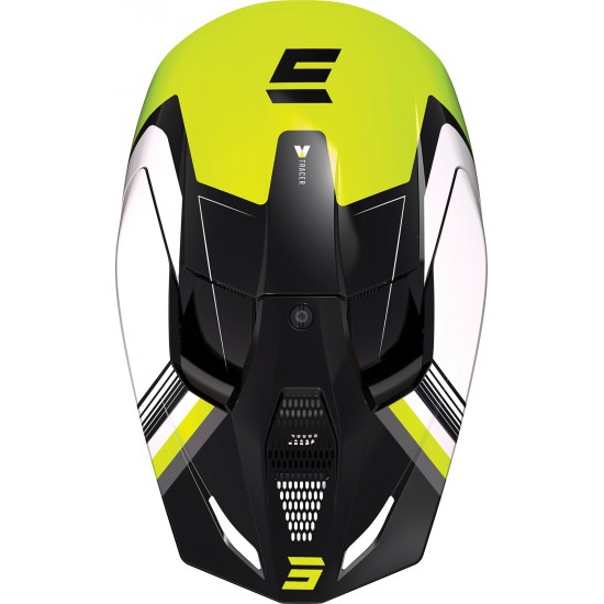 Capacete RACE TRACER Amarelo Neon Brilho SHOT