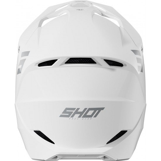 Capacete FURIOUS SOLID Branco Brilhante Shot