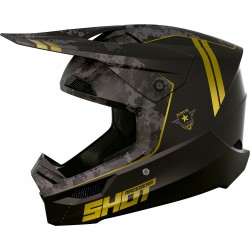 Capacete FURIOUS ARMY Dourado Mate SHOT