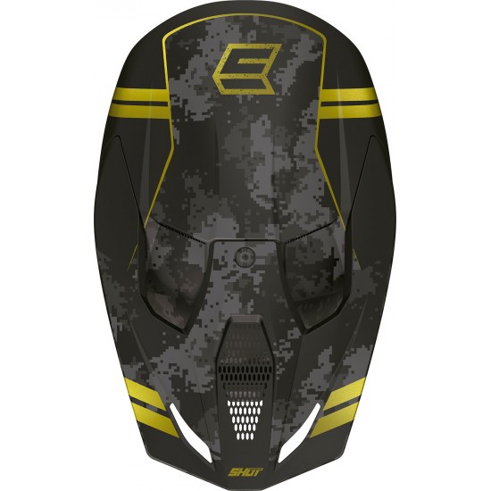 Capacete FURIOUS ARMY Dourado Mate SHOT