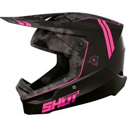 Capacete FURIOUS ARMY Rosa Mate SHOT