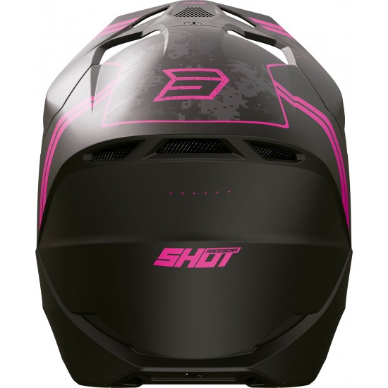 Capacete FURIOUS ARMY Rosa Mate SHOT