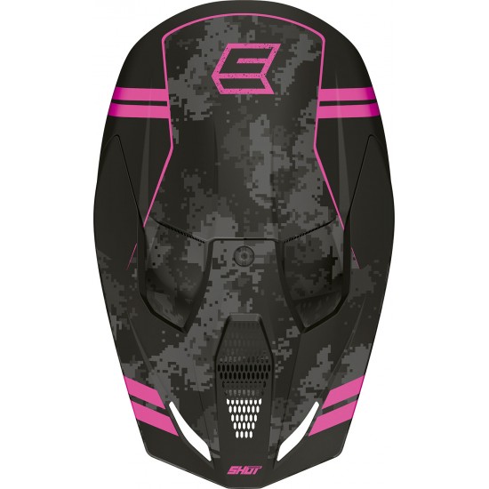 Capacete FURIOUS ARMY Rosa Mate SHOT