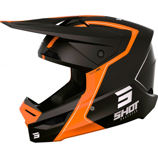 Capacete FURIOUS REFLEX Laranja Mate SHOT