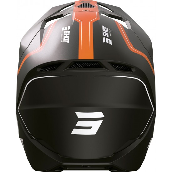 Capacete FURIOUS REFLEX Laranja Mate SHOT
