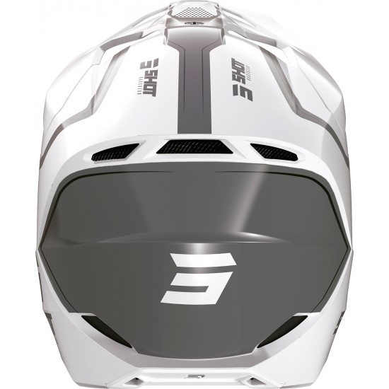 Capacete FURIOUS REFLEX Branco Brilho SHOT