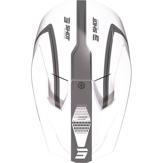 Capacete FURIOUS REFLEX Branco Brilho SHOT