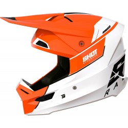 Capacete FURIOUS SCOPE Laranja Brilho SHOT