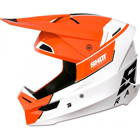 Capacete FURIOUS SCOPE Laranja Brilho SHOT