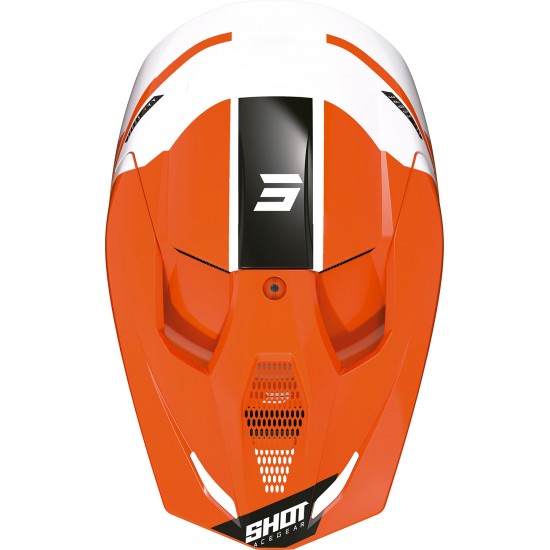Capacete FURIOUS SCOPE Laranja Brilho SHOT