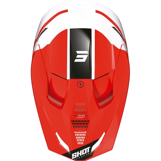 Capacete FURIOUS SCOPE Vermelho Brilho SHOT