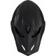Capacete c/ Viseira TREK SOLID Preto Brilhante Shot