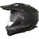 Capacete c / Viseira TREK RALLY Preto / Amarelo Neon Mate SHOT