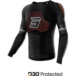 Colete Adulto RACE D30 Preto SHOT