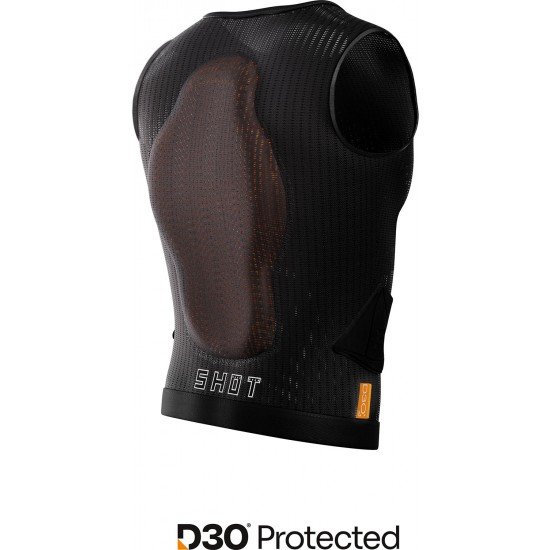 Colete Adulto RACE D30 Preto Shot
