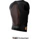 Colete Adulto RACE D30 Preto Shot