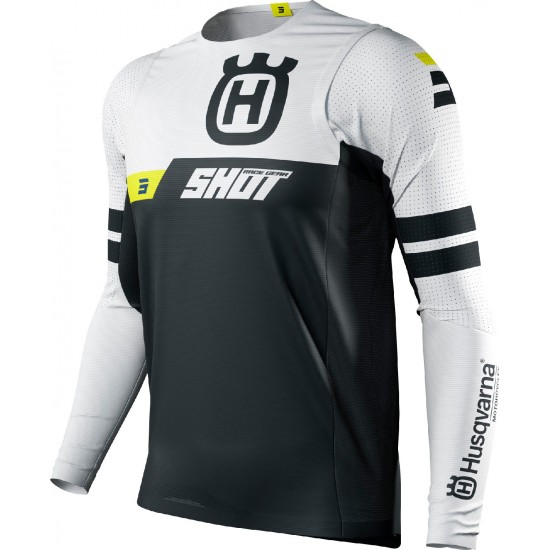Camisola AEROLITE HUSQVARNA Preta SHOT