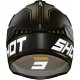 Capacete LITE PRISM Preto / Dourado Mate SHOT