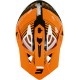 Capacete LITE FURY Preto / Laranja Neon Brilho SHOT