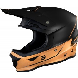 Capacete FURIOUS RAW 3.0 Preto / Bronze Mate SHOT