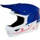 Capacete FURIOUS RAW 3.0 Shot Azul Marinho / Vermelho Mate