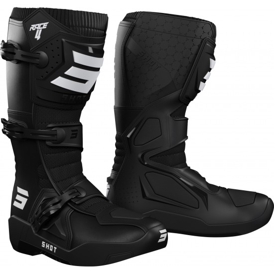 Botas RACE 4 Pretas Shot