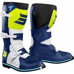 Botas RACE 2 Azuis / Amarelas Neon SHOT