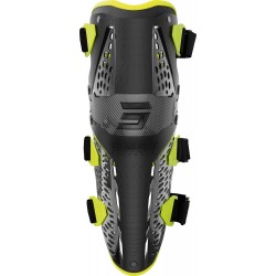 Joelheiras Adulto AIRFLOW Pretas / Amarelas Neon SHOT