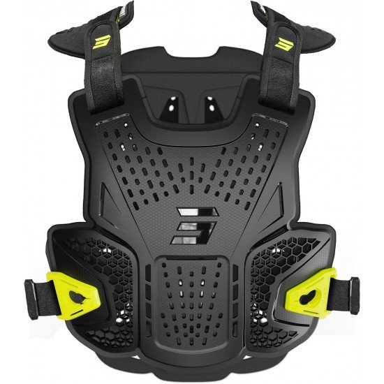 Colete Adulto AIRFLOW Preto / Amarelo Neon Shot