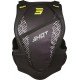 Colete Adulto FLEX Preto / Amarelo Neon Shot