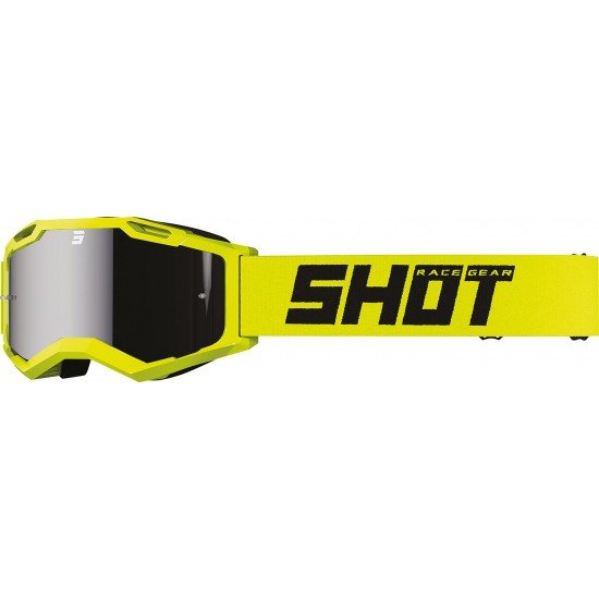 Oculos ASSAULT 2.0 SOLID Amarelos Neon (Lente Espelhada) Shot