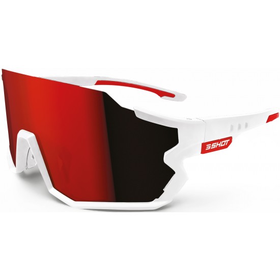 Oculos Sol Bicicleta VISTA Vermelha SHOT