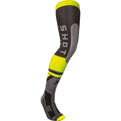 Meias INTERCEPTOR 2.0 Amarelas Neon SHOT