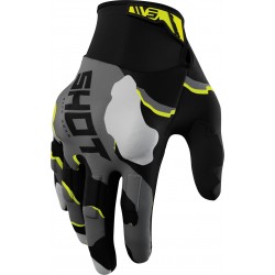 Luvas DRIFT CAMO Camo / Amarelas neon SHOT