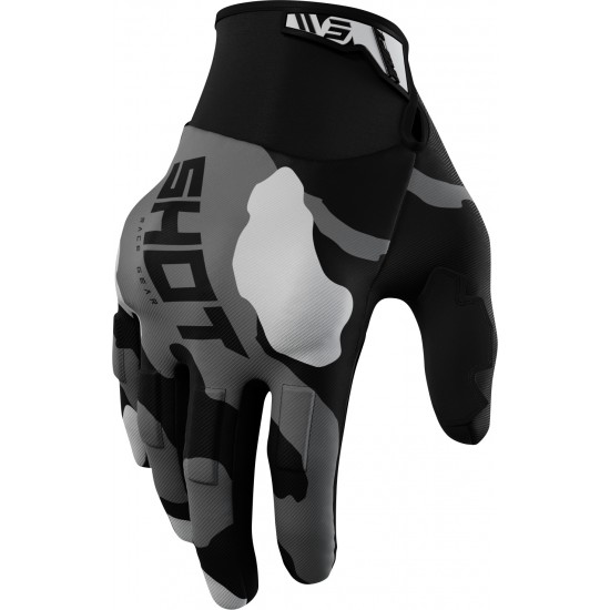 Luvas DRIFT CAMO Camo / Cinza SHOT