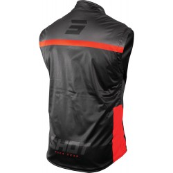 Casaco S / Mangas BODYWARMER LITE 2.0 Preto / Vermelho SHOT