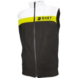 Casaco S / Mangas BODYWARMER LITE 2.0 Preto / Amarelo Neon SHOT