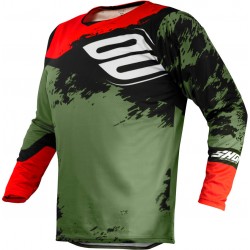 Camisola CONTACT SHADOW Caqui / Vermelha SHOT