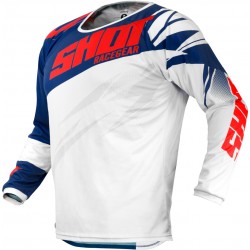 Camisola Criança Shot Devo Ventury Azul Vermelho