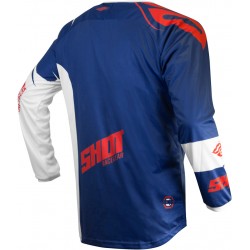 Camisola Criança Shot Devo Ventury Azul Vermelho