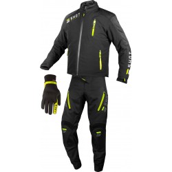 Casaco CLIMATIC Preto / Amarelo neon SHOT