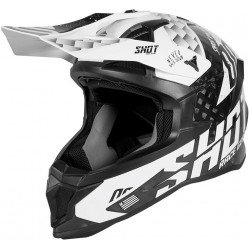 Capacete LITE CARBON RUSH Carbono / Preto brilho SHOT