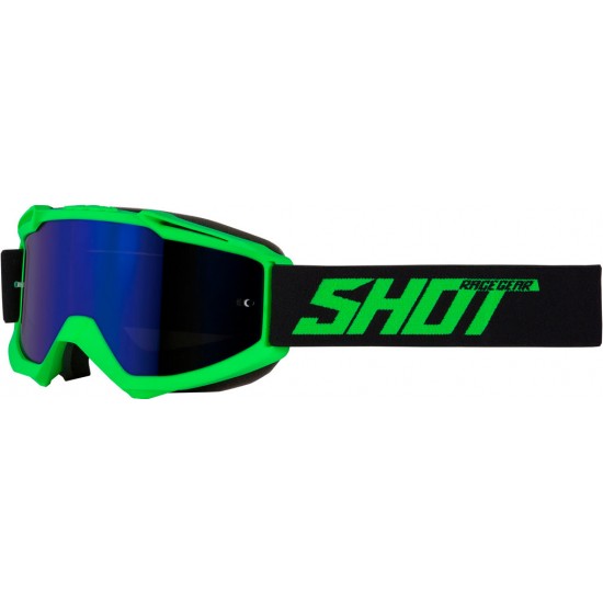 Oculos IRIS Verde neon Mate Shot