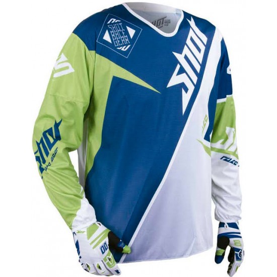 Camisola FLEXOR MAROON Azul / Verde SHOT