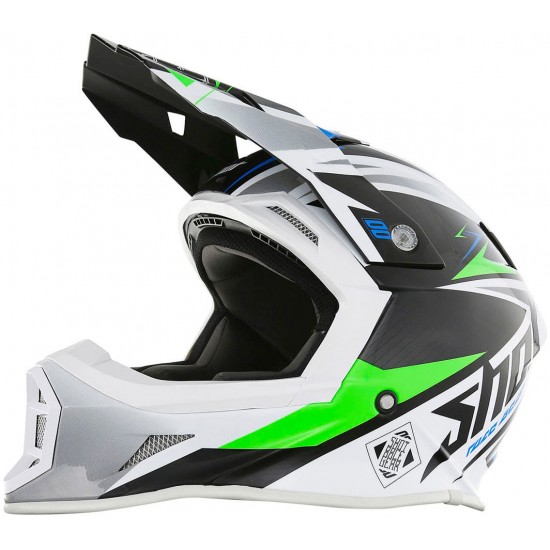 Capacete STRIKER MAROON Verde / Azul SHOT