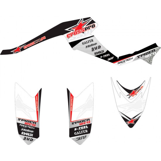 Kit Autocolantes Crosspro Arctic Cat Dvx 400