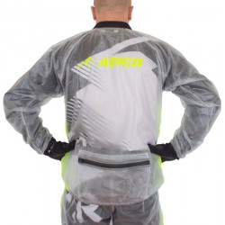 Casaco Impermeavel Apico Transparente/amarelo