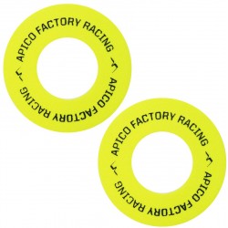 Donuts Apico Amarelo Neon