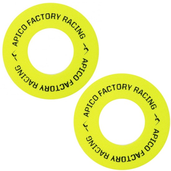 Donuts Apico Amarelo Neon